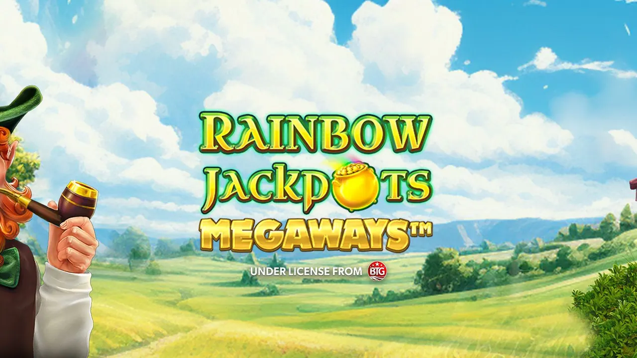 Visuel officiel de Rainbow Jackpots Megaways (Red Tiger)