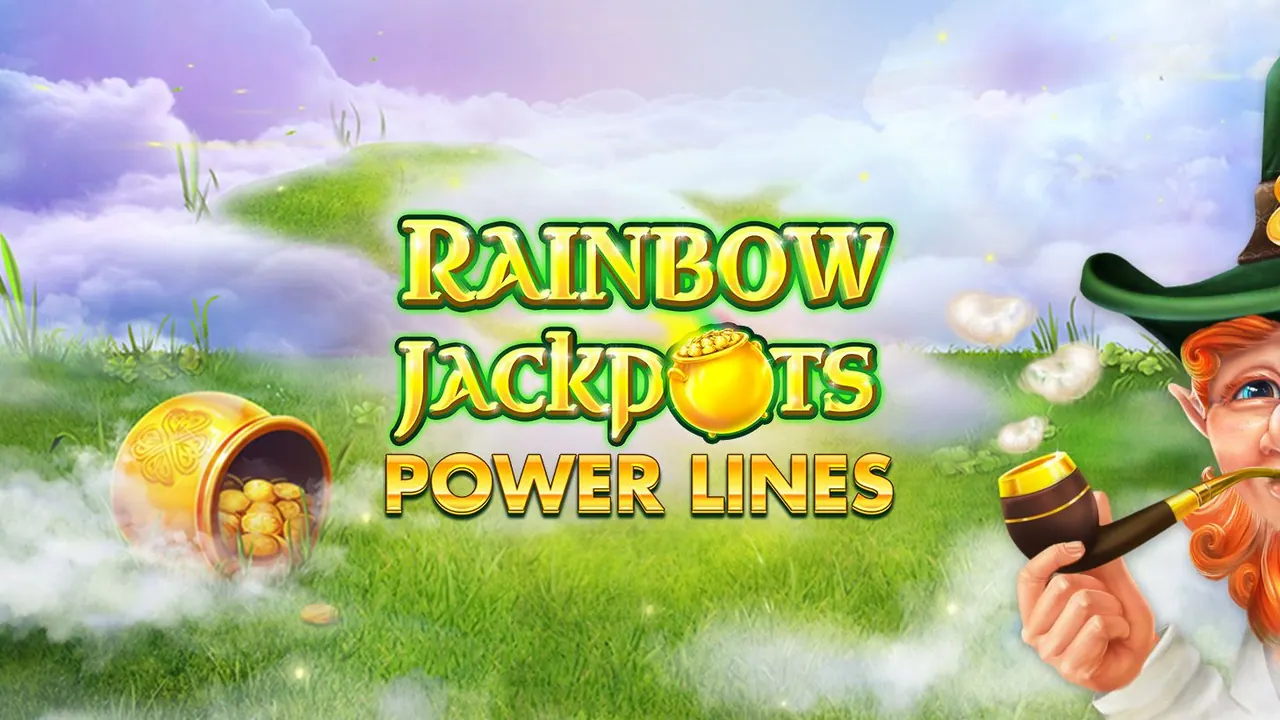 Visuel officiel de Rainbow Jackpots Power Lines (Red Tiger)