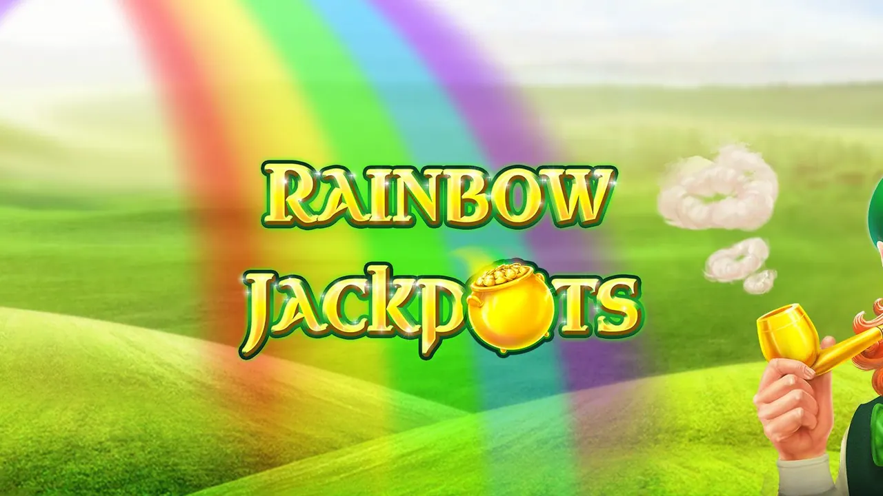 Visuel officiel de Rainbow Jackpots (Red Tiger)