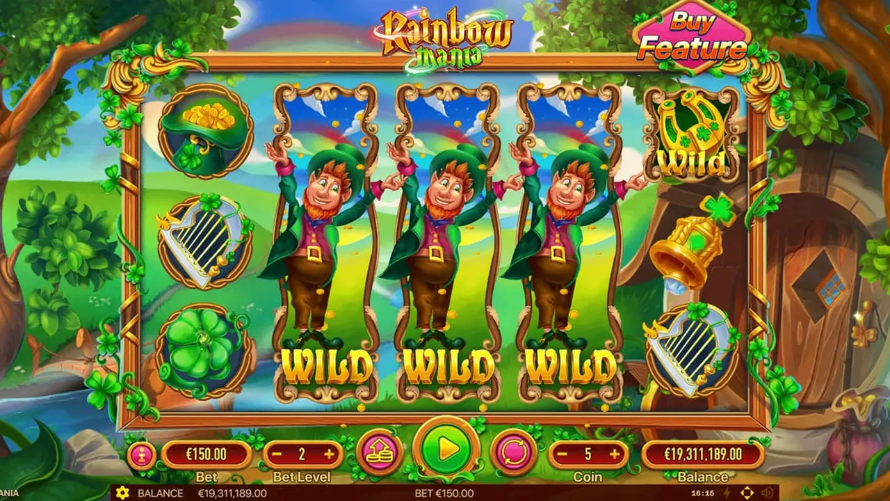 Visuel officiel de Rainbowmania (Habanero)