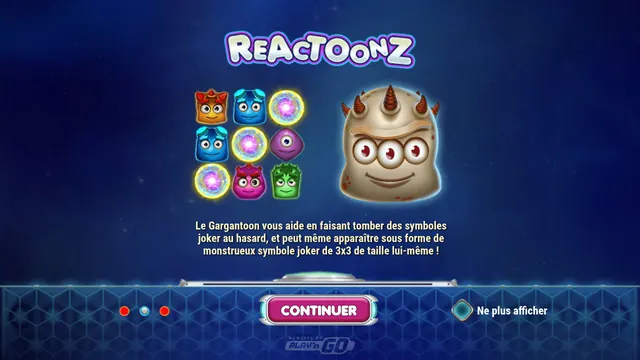 Reactoonz : écran de jeu n°1