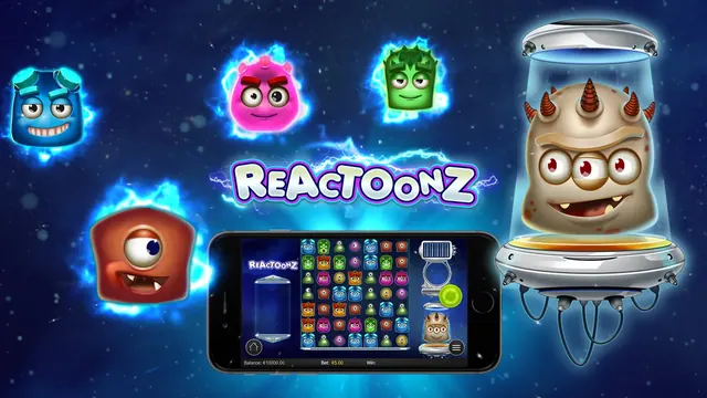 Reactoonz, machines à sous espace et science-fiction
