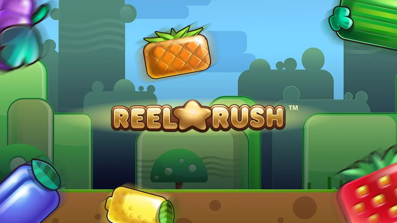 Visuel officiel de Reel Rush (NetEnt)