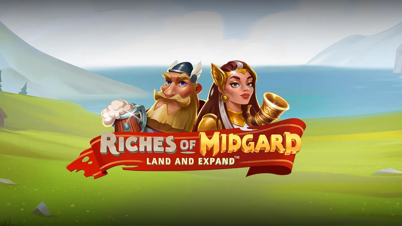 Visuel officiel de Riches of Midgard: Land and Expand (NetEnt)