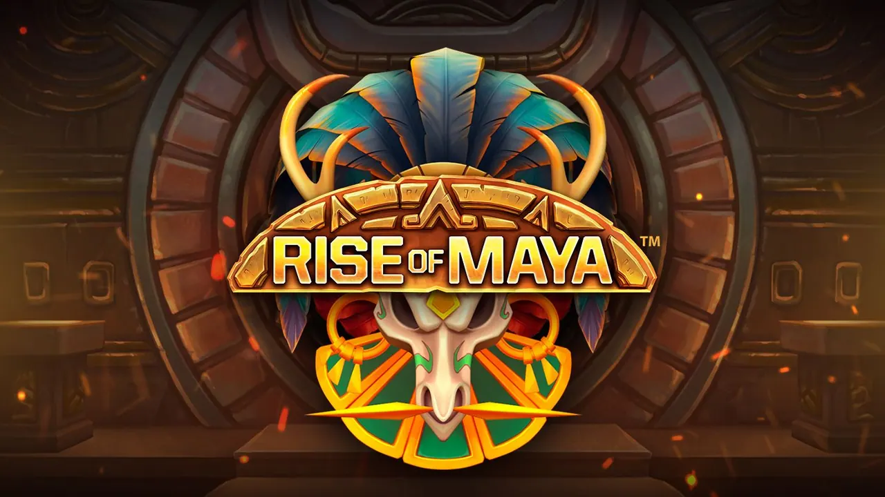 Visuel officiel de Rise of Maya (NetEnt)