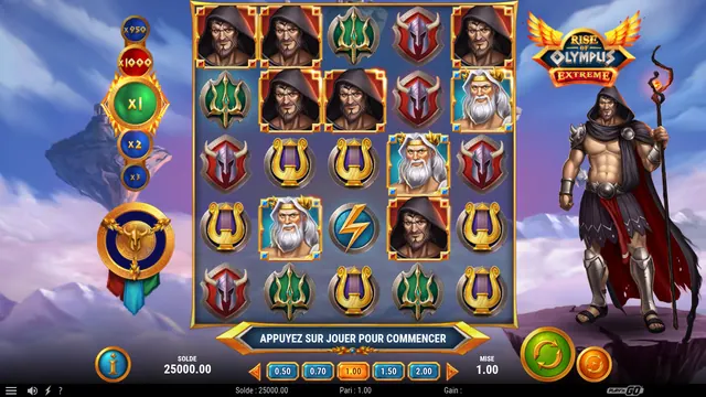 Rise of Olympus Extreme : écran de jeu n°2