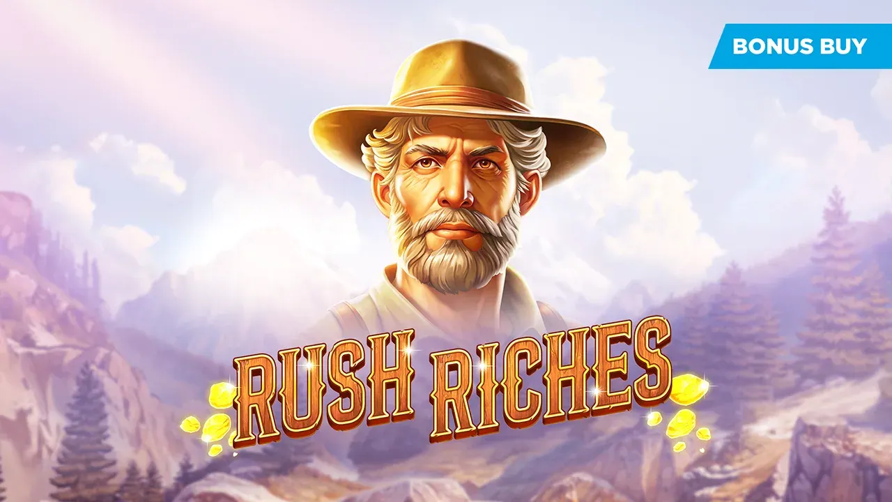 Visuel officiel de Rush Riches (Evoplay)