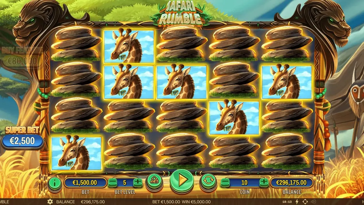 Visuel officiel de Safari Rumble (Habanero)