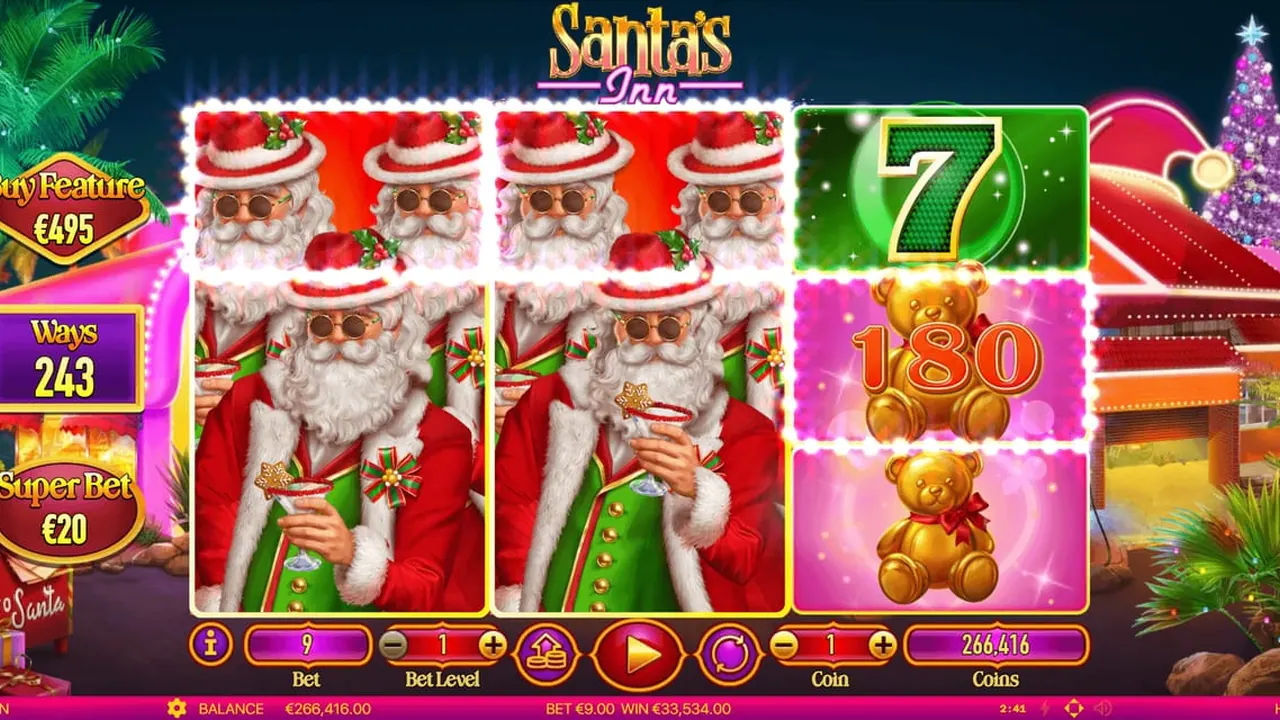 Visuel officiel de Santa's Inn (Habanero)