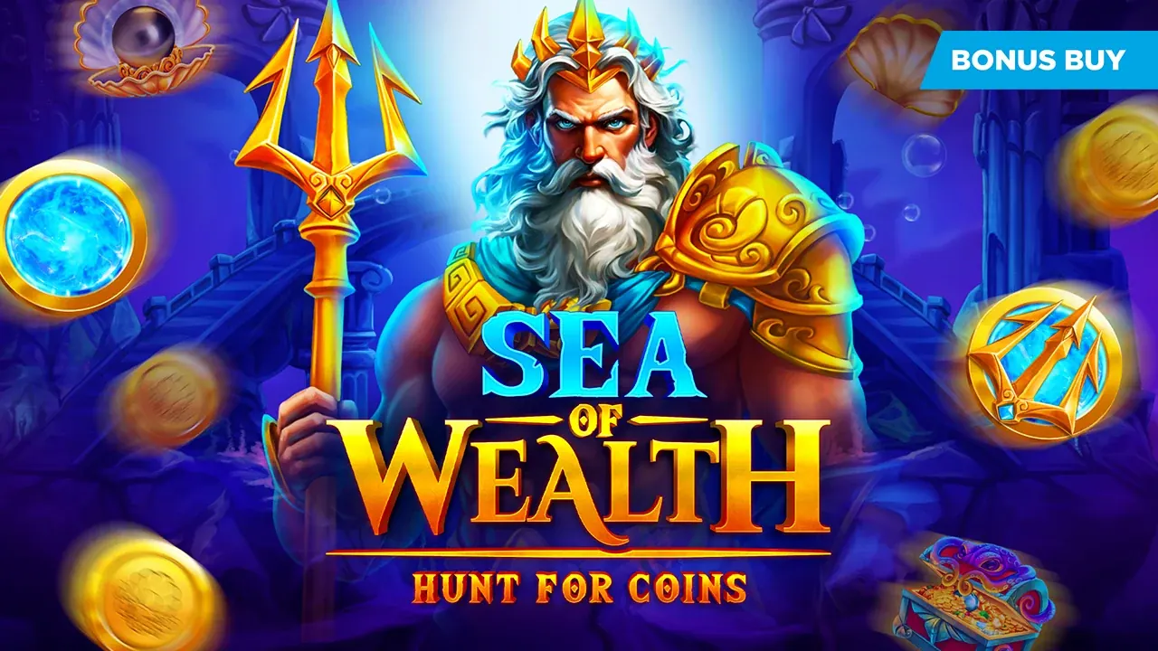 Visuel officiel de Sea of Wealth: Hunt for Coins (Evoplay)