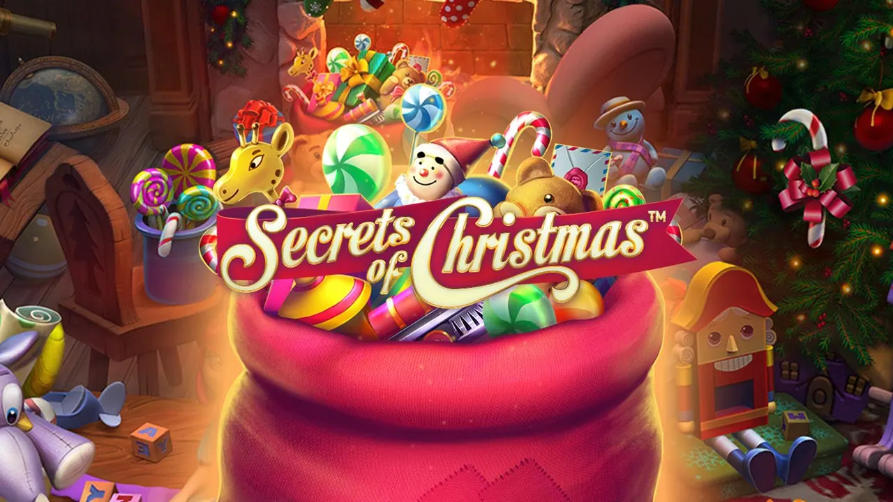 Visuel officiel de Secrets of Christmas (NetEnt)