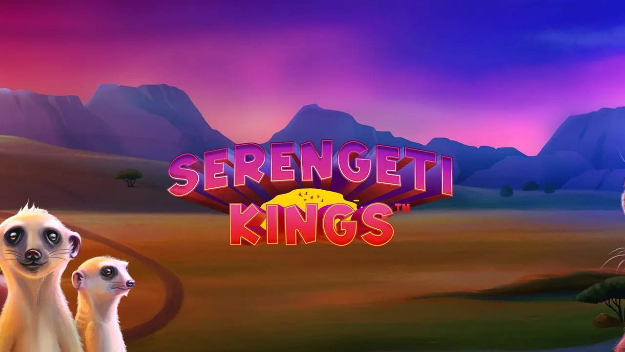 Visuel officiel de Serengeti Kings (NetEnt)