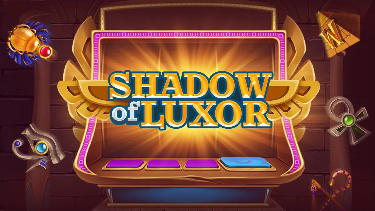 Visuel officiel de Shadow of Luxor (Evoplay)
