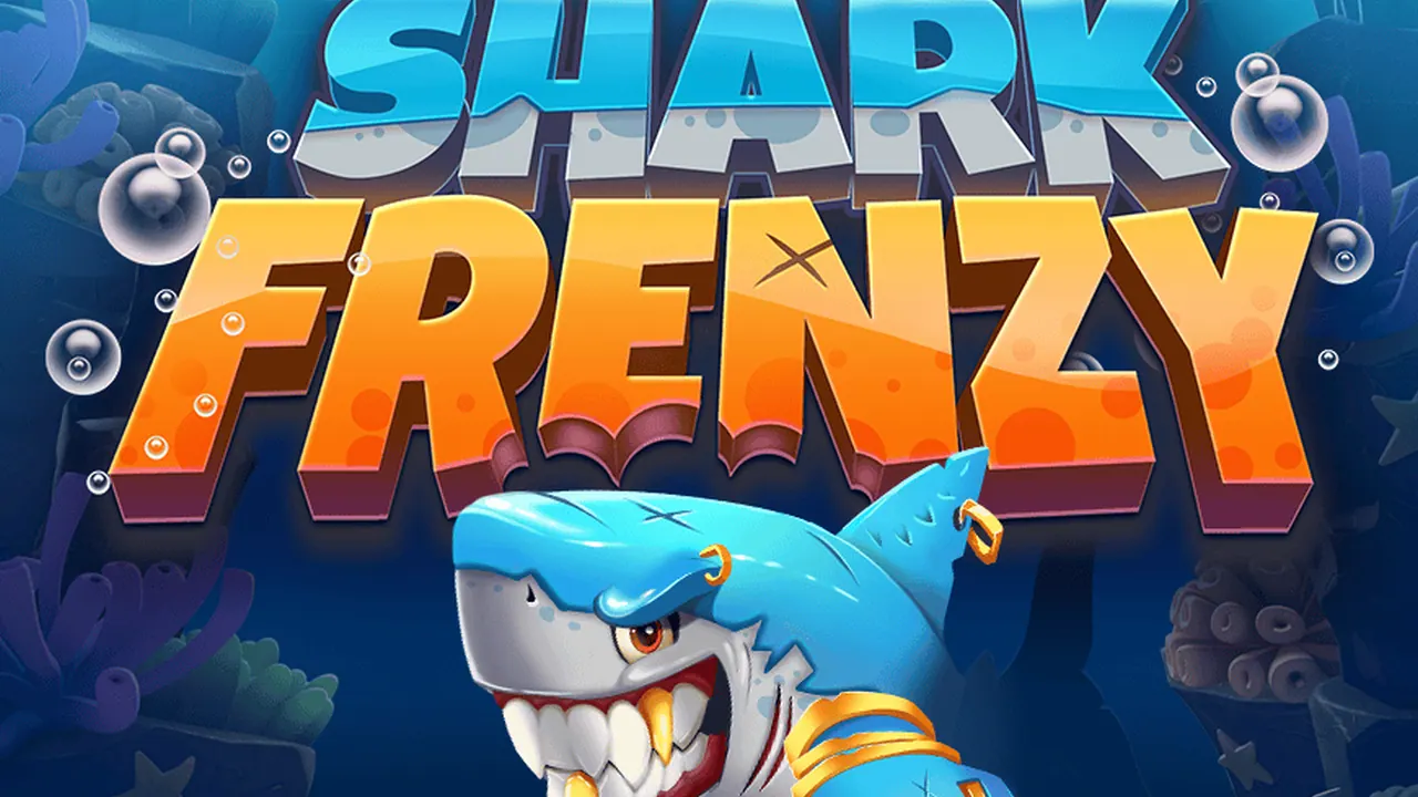 Visuel officiel de Shark Frenzy (Slotmill)