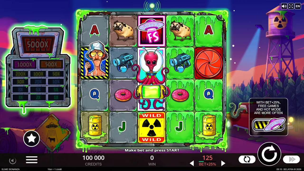 Visuel officiel de Slime Bonanza (Belatra Games)