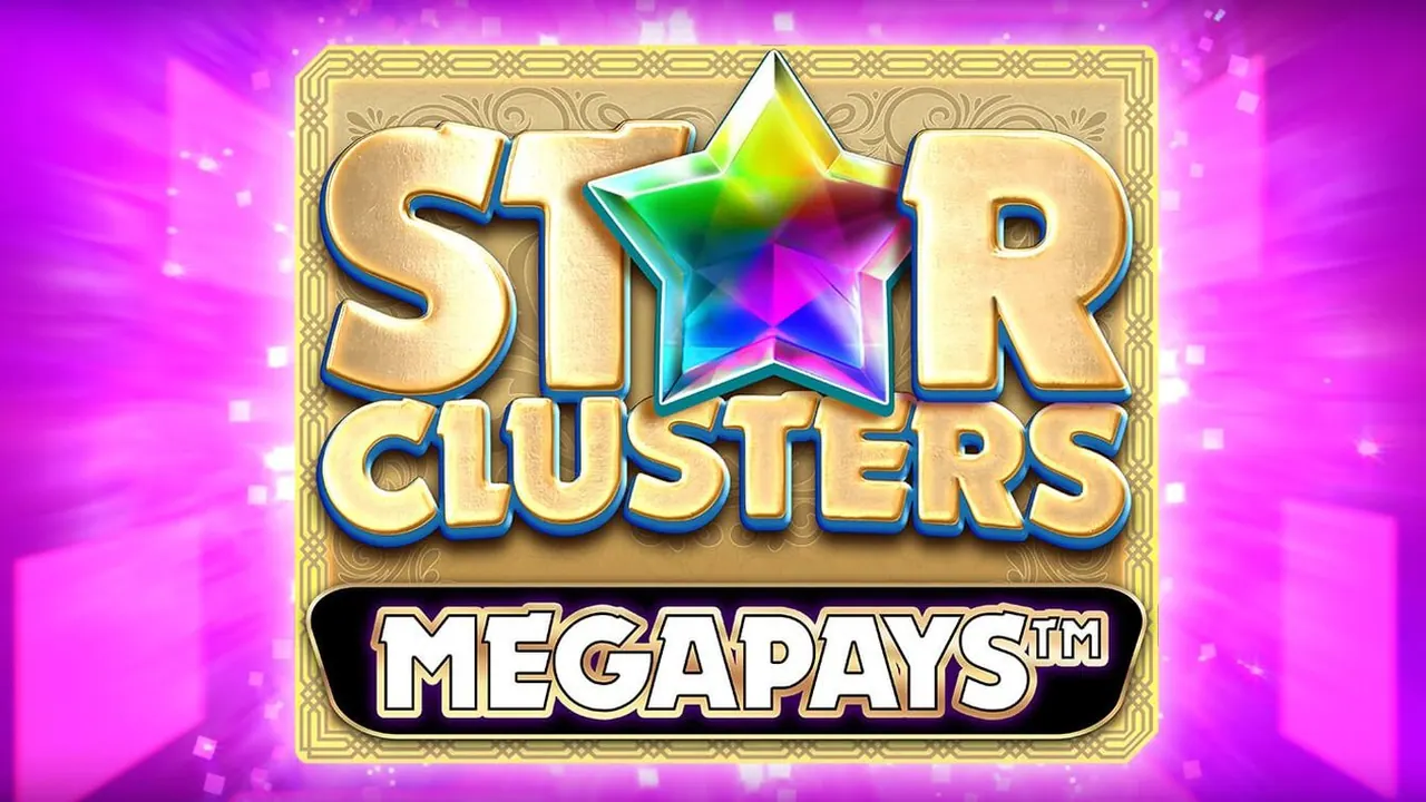 Visuel officiel de Star Clusters Megapays (Big Time Gaming)