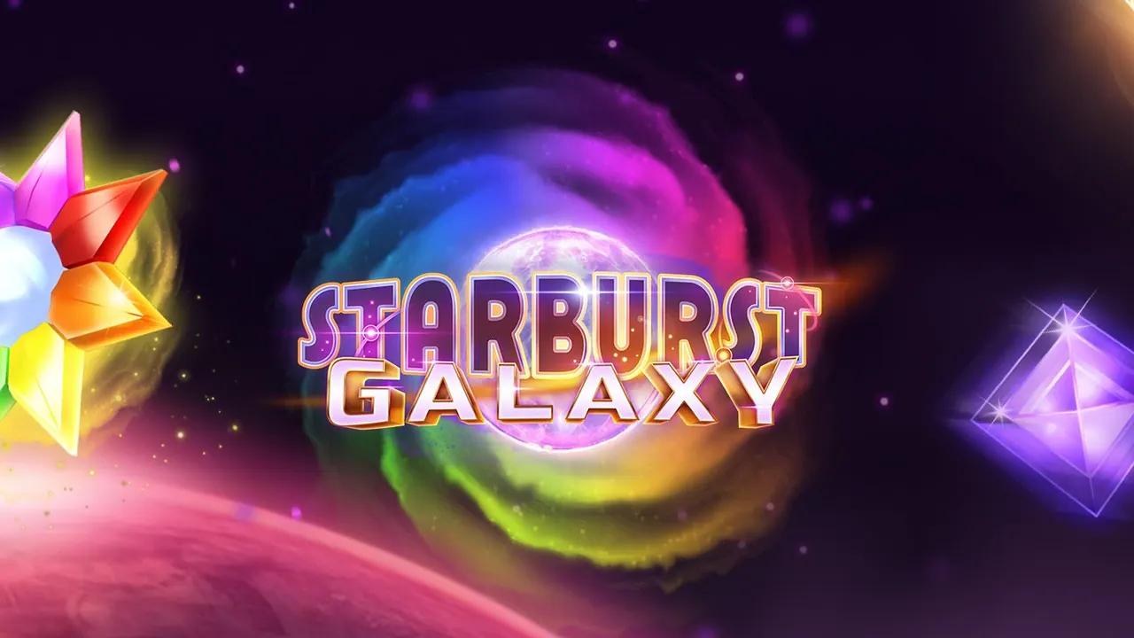 Visuel officiel de Starburst Galaxy (NetEnt)
