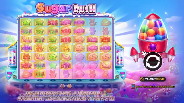 Sugar Rush : écran de jeu n°2