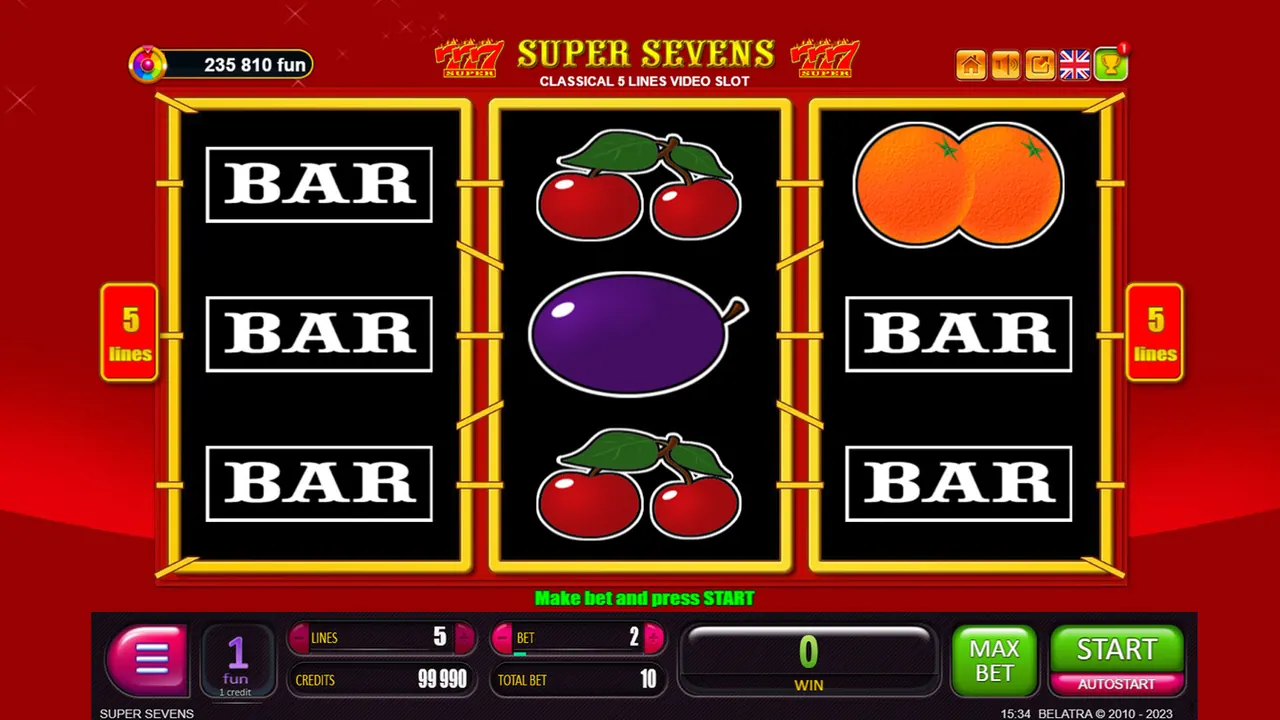 Visuel officiel de Super Sevens (Belatra Games)