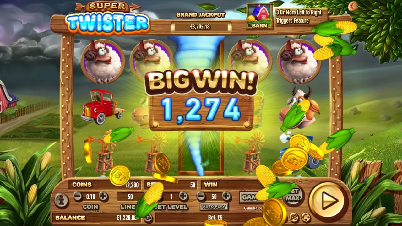 Visuel officiel de Super Twister (Habanero)