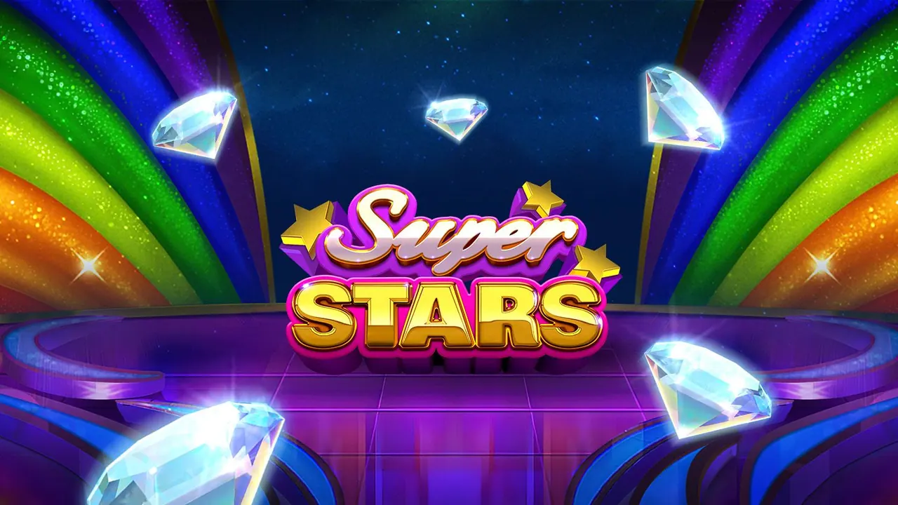 Visuel officiel de Superstars (NetEnt)