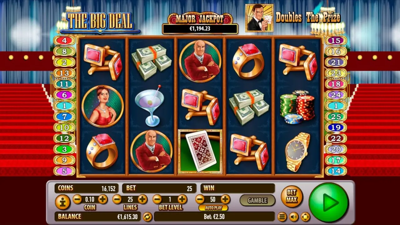 Visuel officiel de The Big Deal (Habanero)