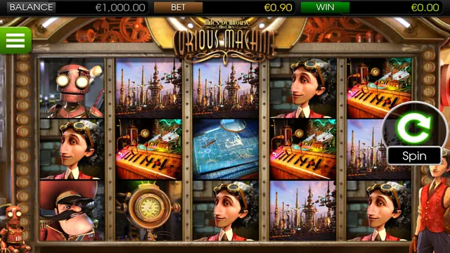 The Curious Machine : écran de jeu n°1