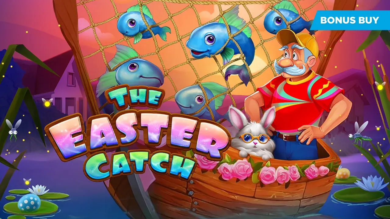 Visuel officiel de The Easter Catch (Evoplay)