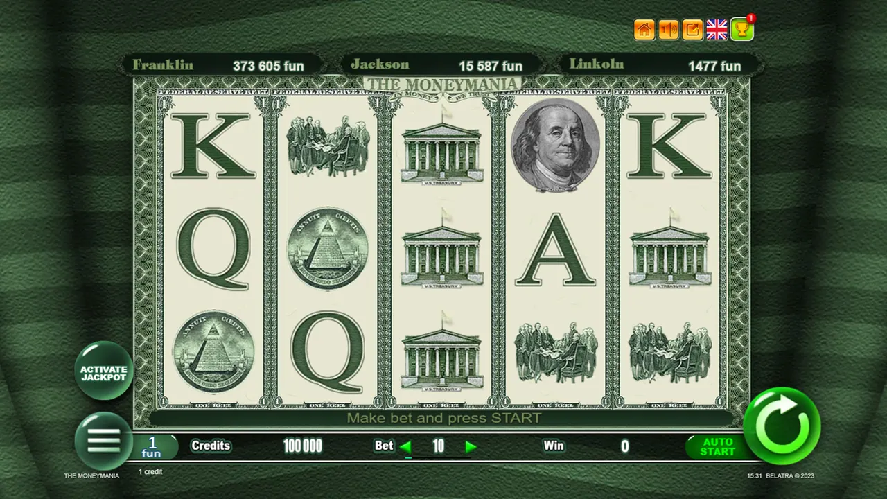 Visuel officiel de The Moneymania (Belatra Games)