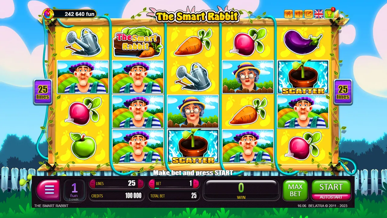 Visuel officiel de The Smart Rabbit (Belatra Games)