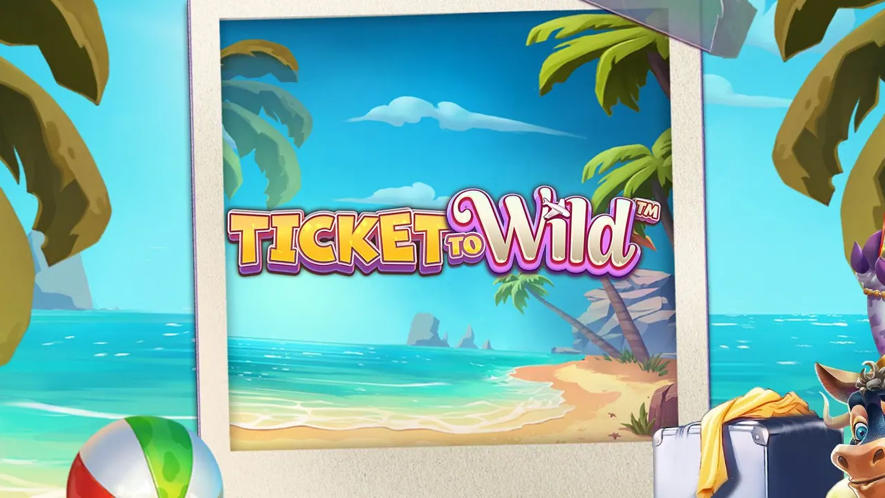 Visuel officiel de Ticket to Wild (NetEnt)