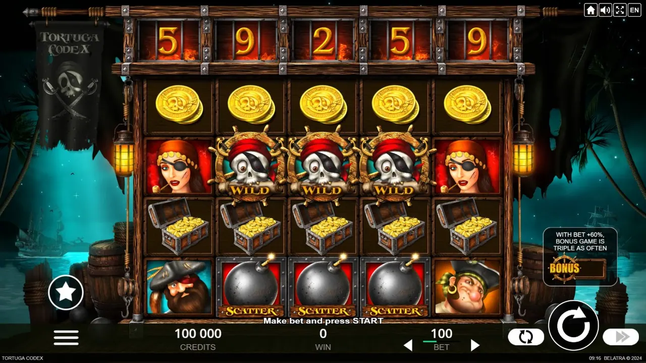 Visuel officiel de Tortuga CodeX (Belatra Games)