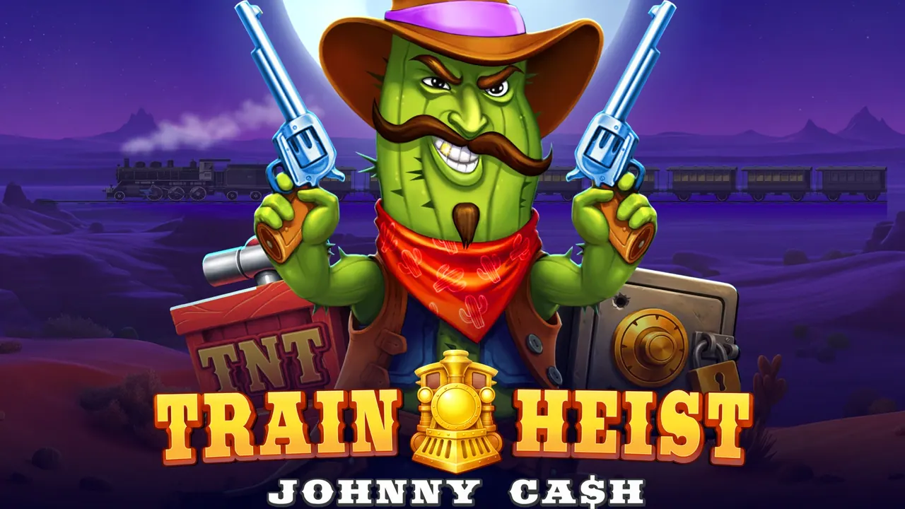 Visuel officiel de Train Heist Johnny Coin (BGaming)