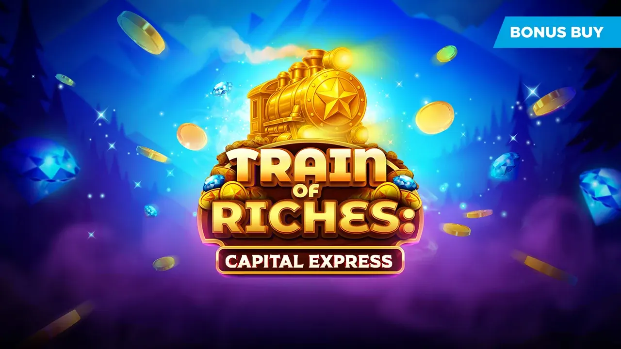 Visuel officiel de Train of Riches: Capital Express (Evoplay)