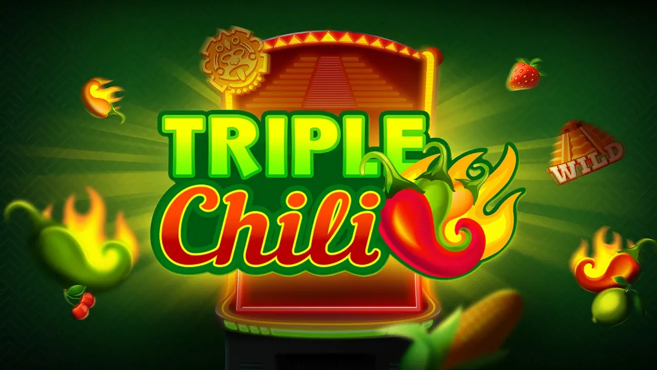 Visuel officiel de Triple Chili (Evoplay)