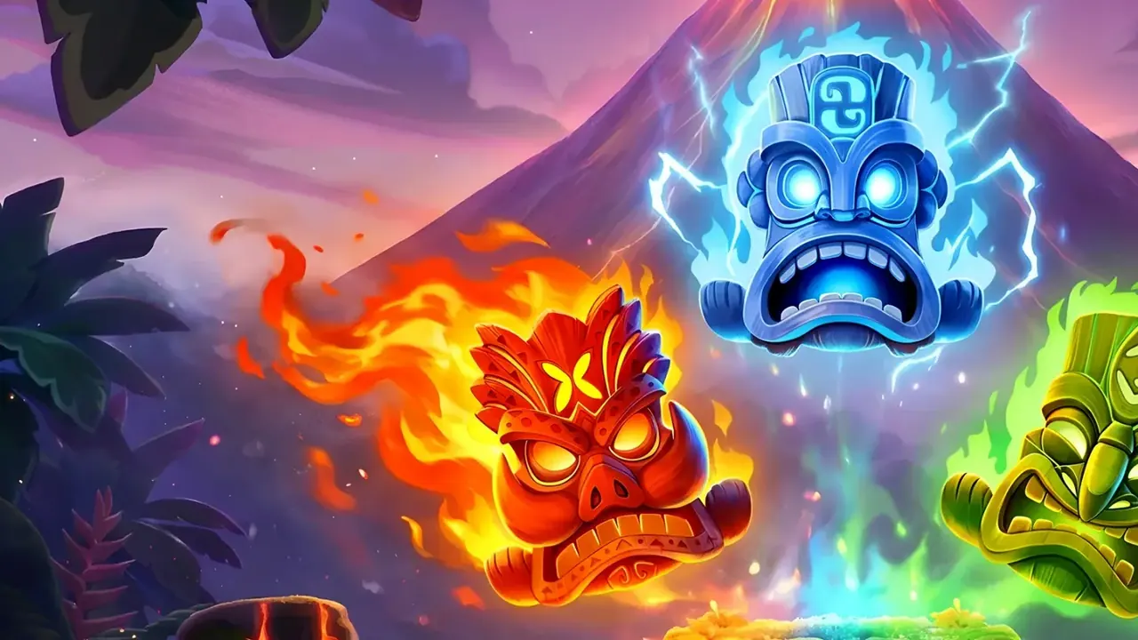 Visuel officiel de Triple Tumblin’ Totems (Play'n GO)