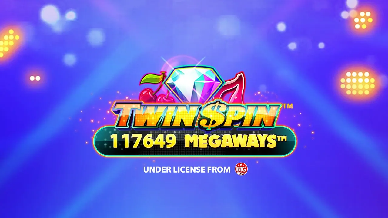 Visuel officiel de Twin Spin Megaways (NetEnt)