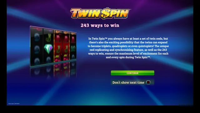 Twin Spin : écran de jeu n°1