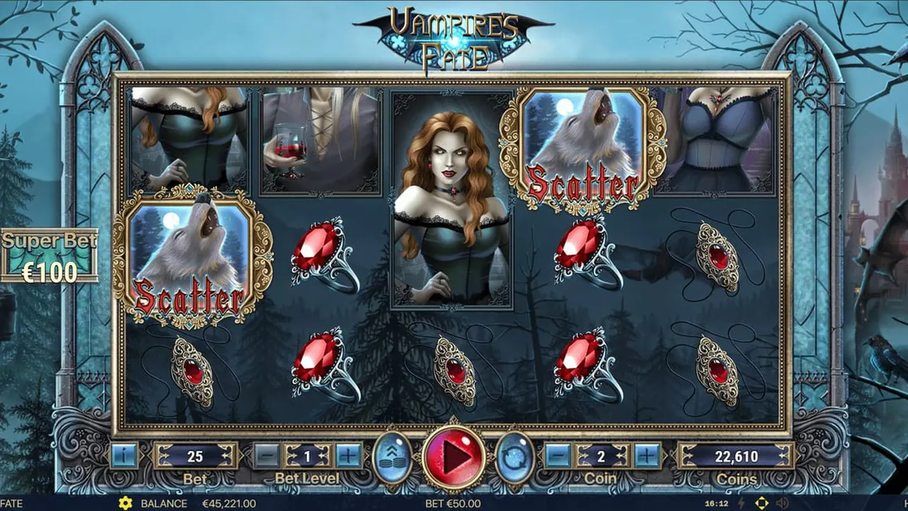 Visuel officiel de Vampire's Fate (Habanero)