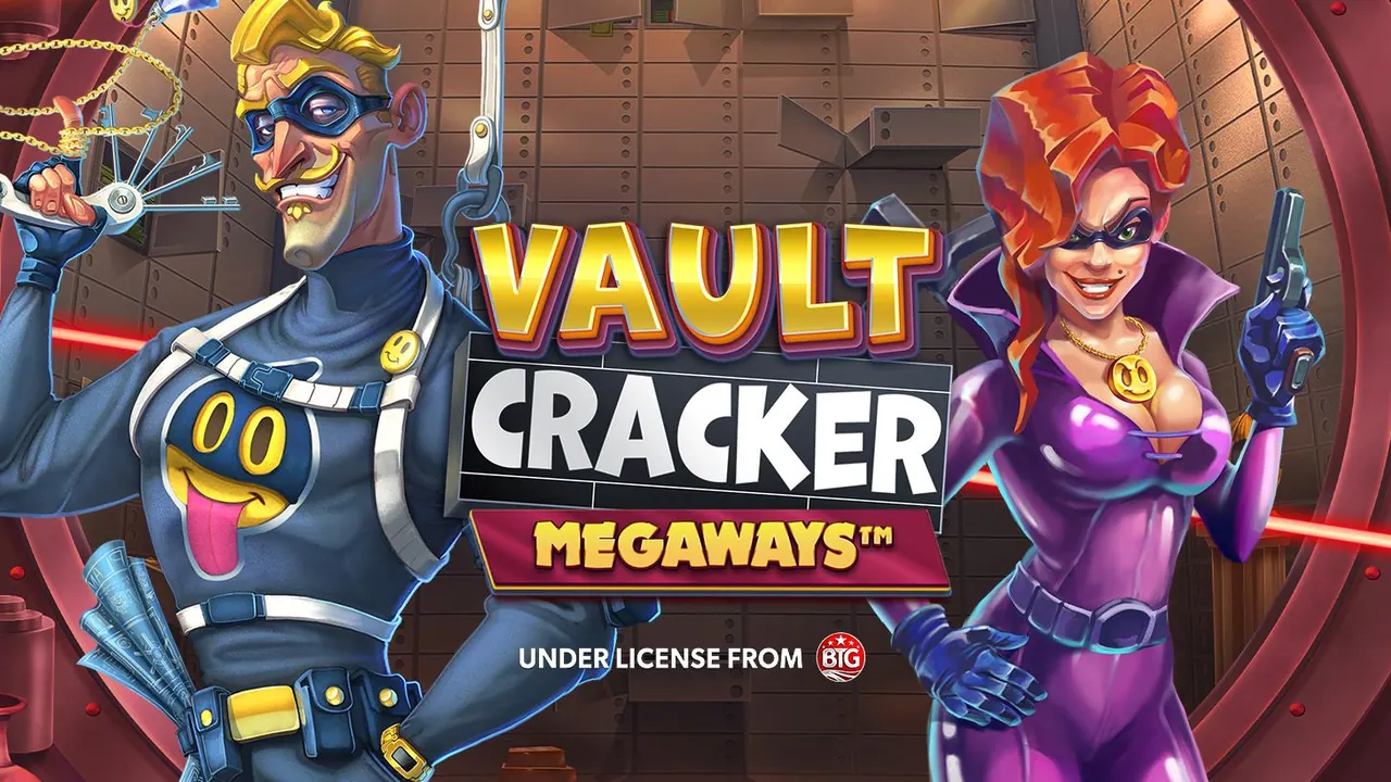 Visuel officiel de Vault Cracker Megaways (Red Tiger)
