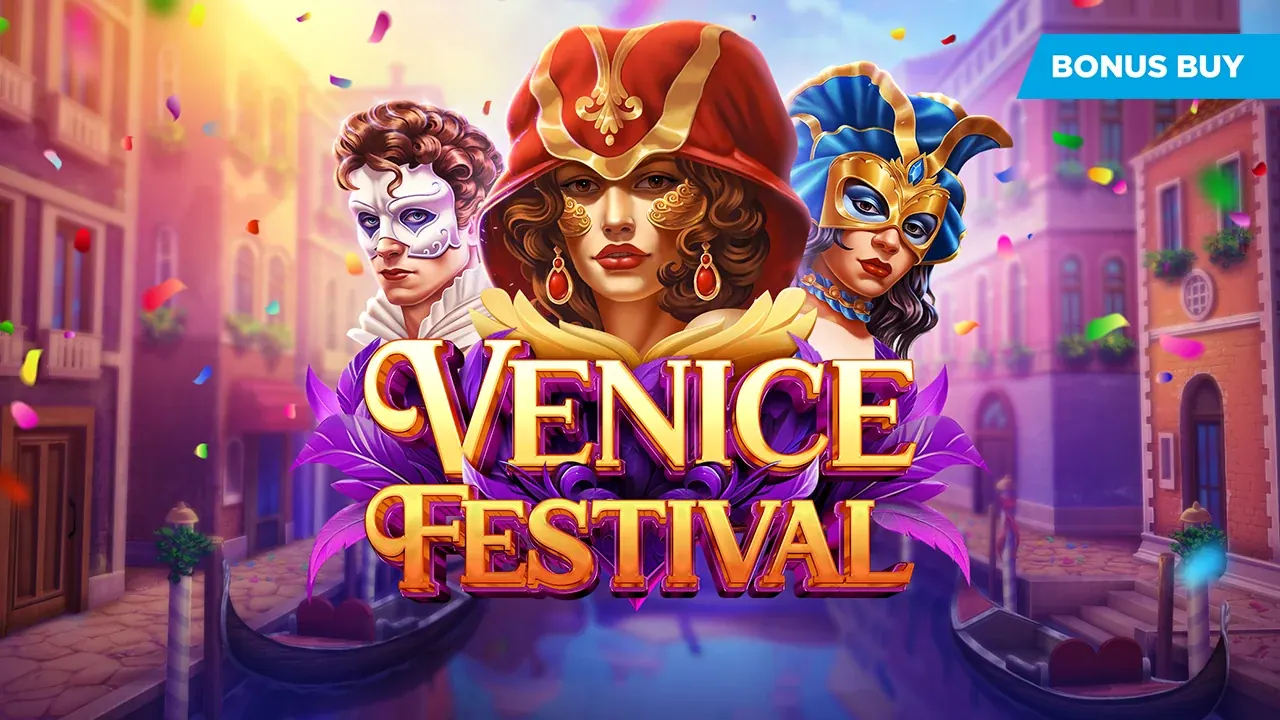 Visuel officiel de Venice Festival (Evoplay)