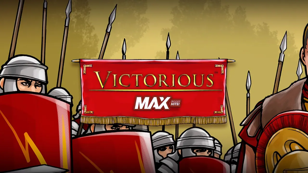 Visuel officiel de Victorious MAX (NetEnt)