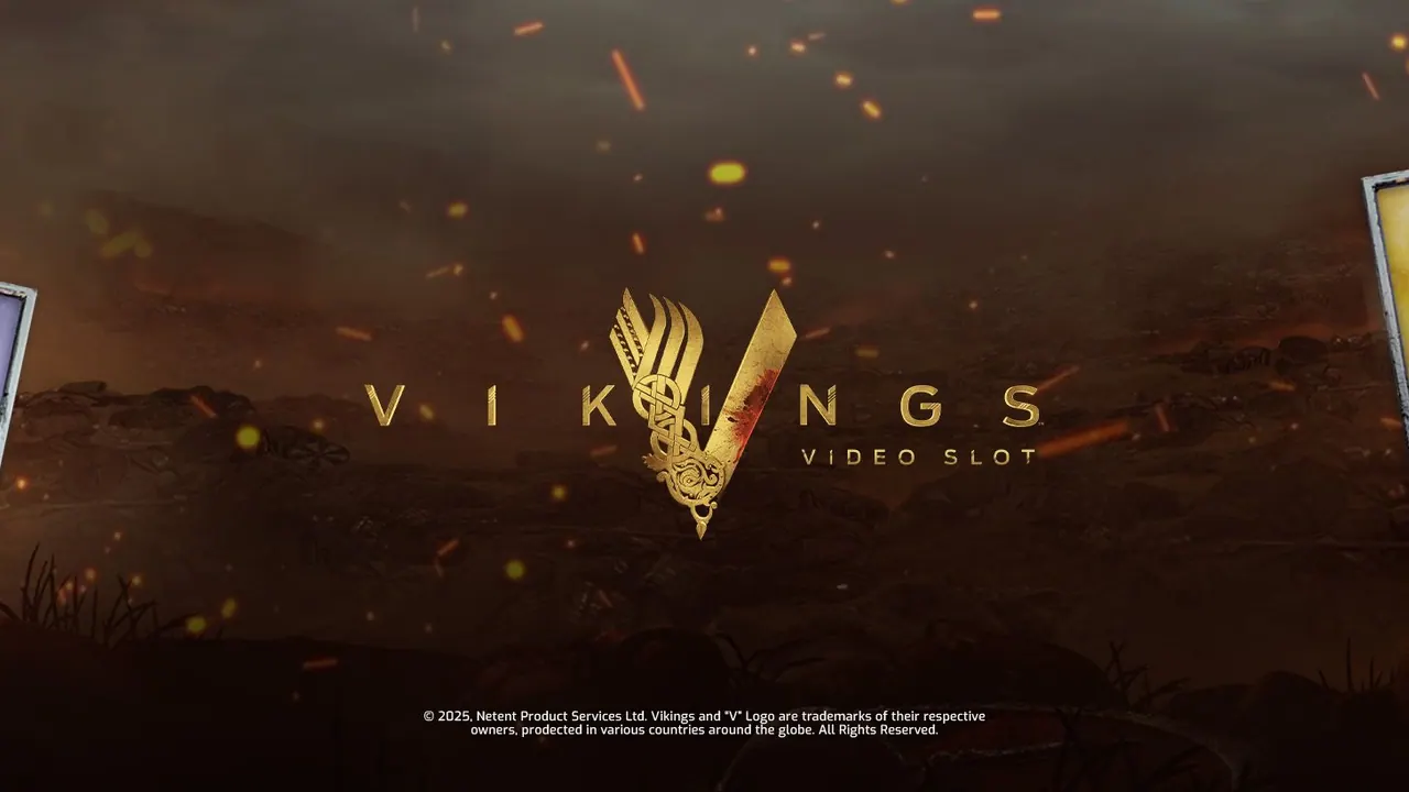 Visuel officiel de Vikings Video Slot (NetEnt)