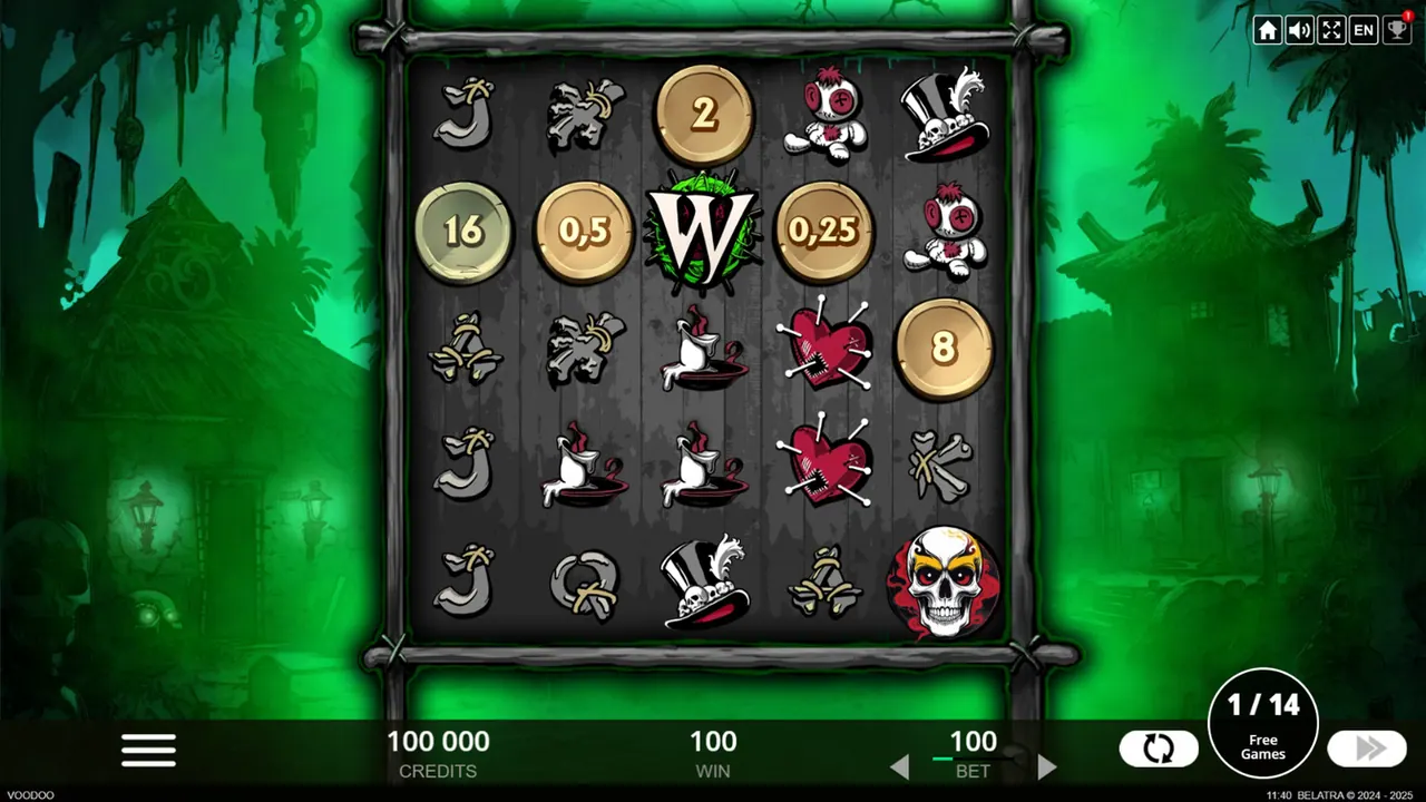 Visuel officiel de Voodoo Coins (Belatra Games)