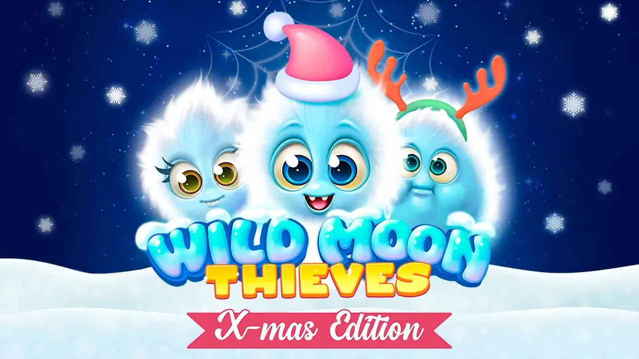 Visuel officiel de Wild Moon Thieves X-mas (BGaming)