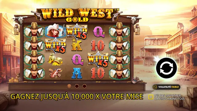 Wild West Gold : écran de jeu n°2