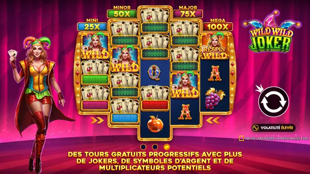Wild Wild Joker : écran de jeu n°2