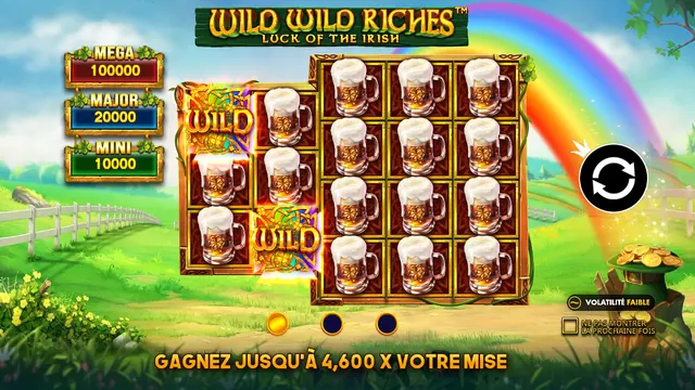 Wild Wild Riches : écran de jeu n°2
