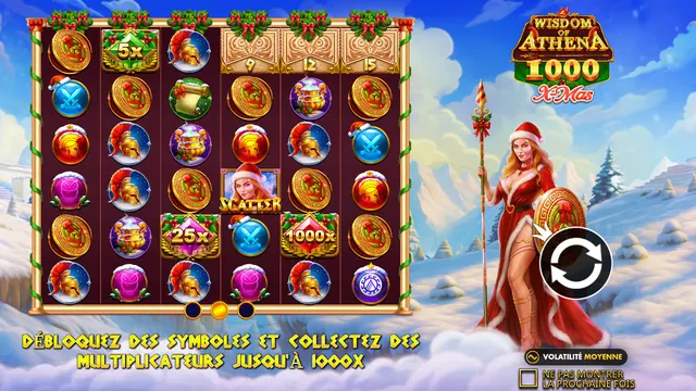 Wisdom of Athena 1000 Xmas : écran de jeu n°2