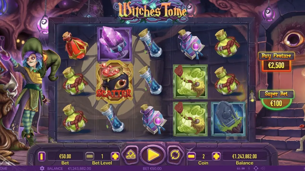 Visuel officiel de Witches Tome (Habanero)